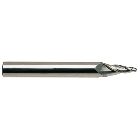 Yg-1 Tool 3 Flute Regular Length Ball Nose Tapered Tialn-Futura Coated Carbide 88570TF